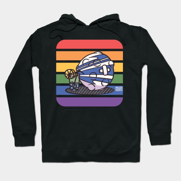 Pride Blitzball Summer - Summer Gaming Hoodie by PabloooDuarte